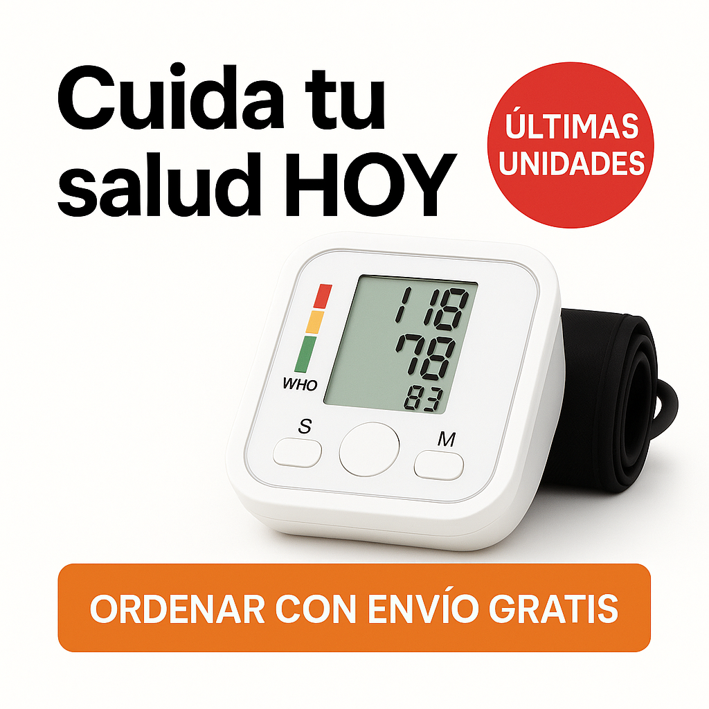 Tensiómetro Digital de Brazo