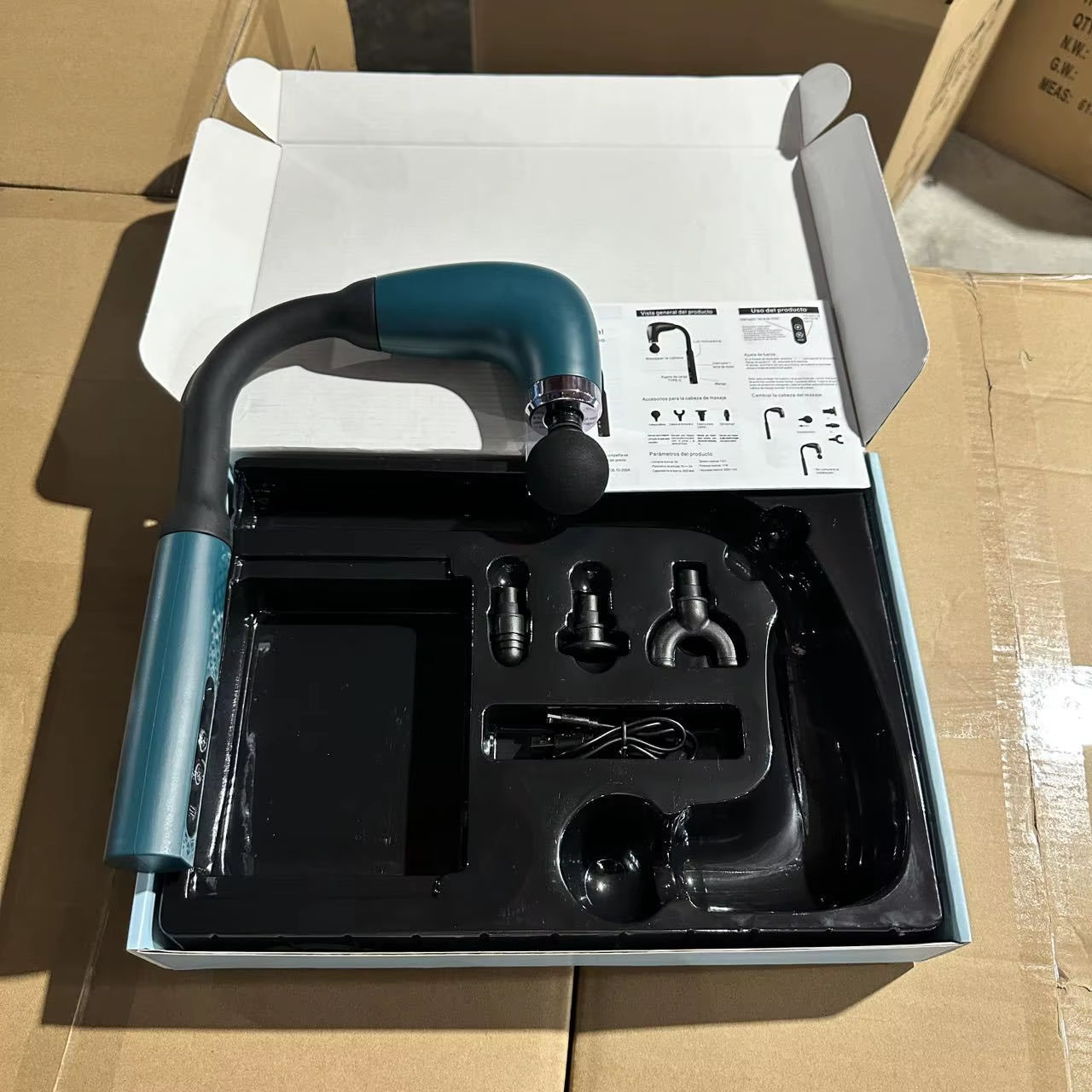 Masajeador Portátil Recargable.