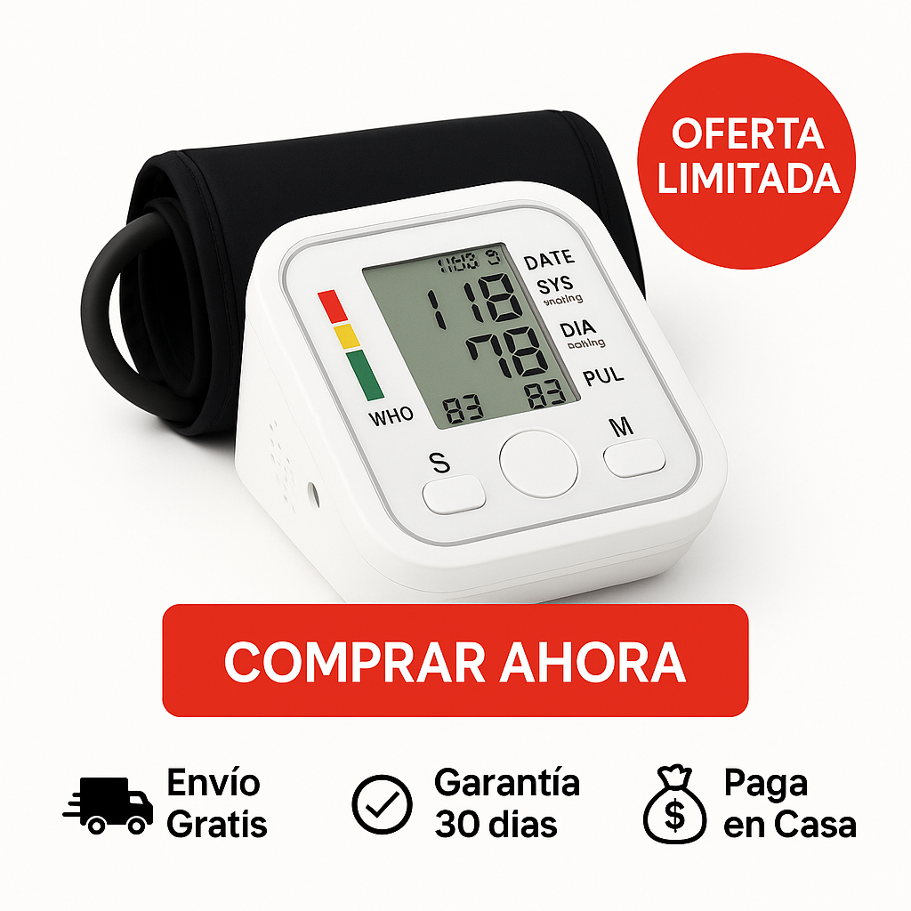 Tensiómetro Digital de Brazo