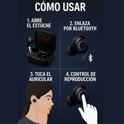 Audifonos bluetooth M90 Pro