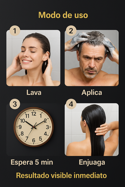 Champú tinte permanente