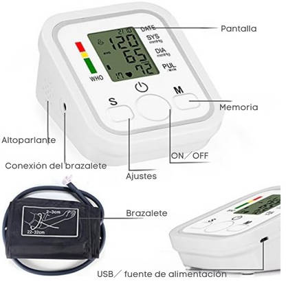 Tensiómetro Digital de Brazo