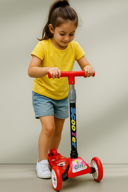 Monopatín Infantil Plegable 3 Ruedas