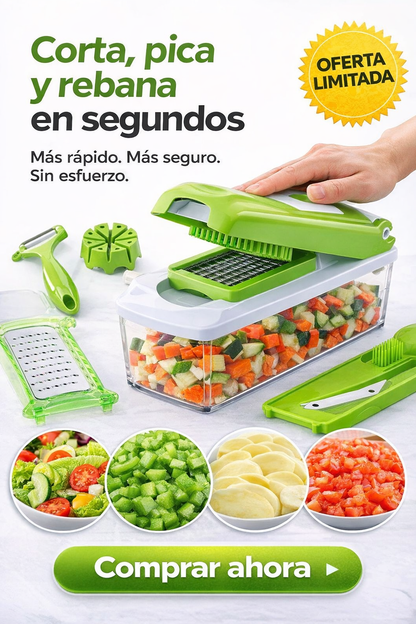 Cortador de verduras multifuncional