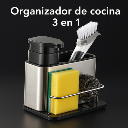Organizador de cocina 3 en 1