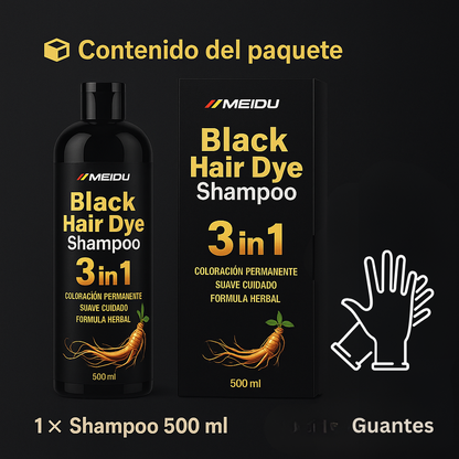 Champú tinte permanente