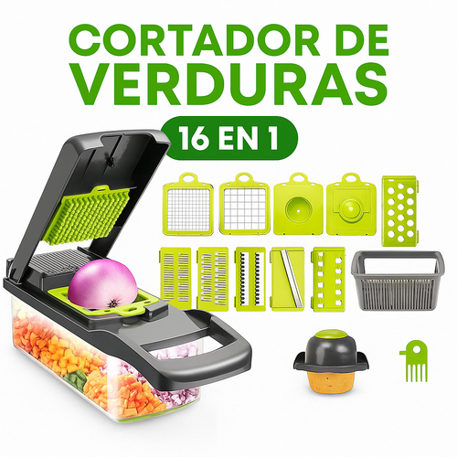 Cortador de Verduras 16-en-1