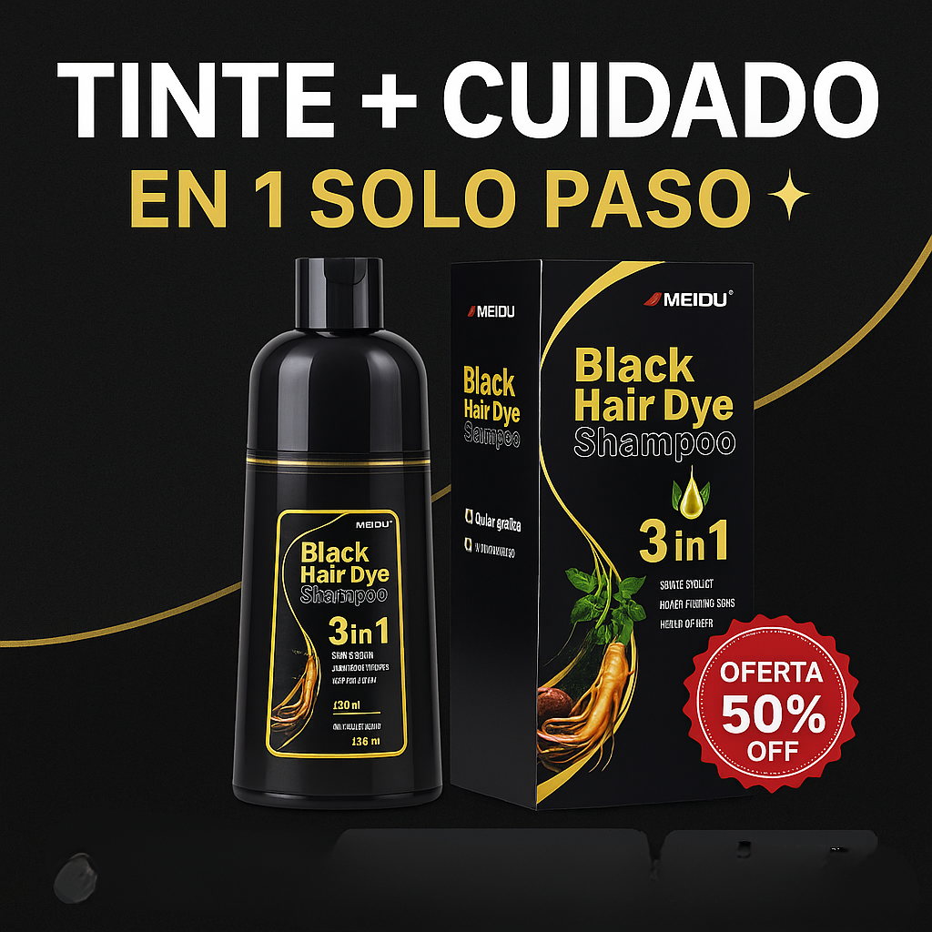 Champú tinte permanente