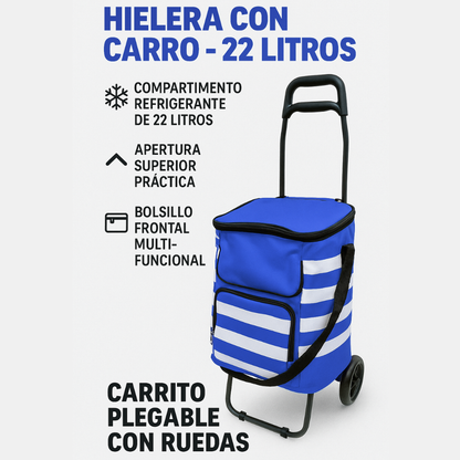 Hielera Portátil  – 22 Litros