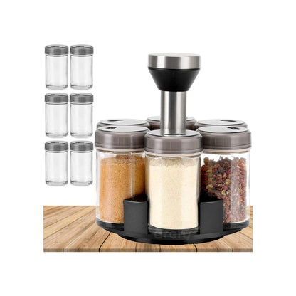 Carrusel de especias giratorio 6 frascos.
