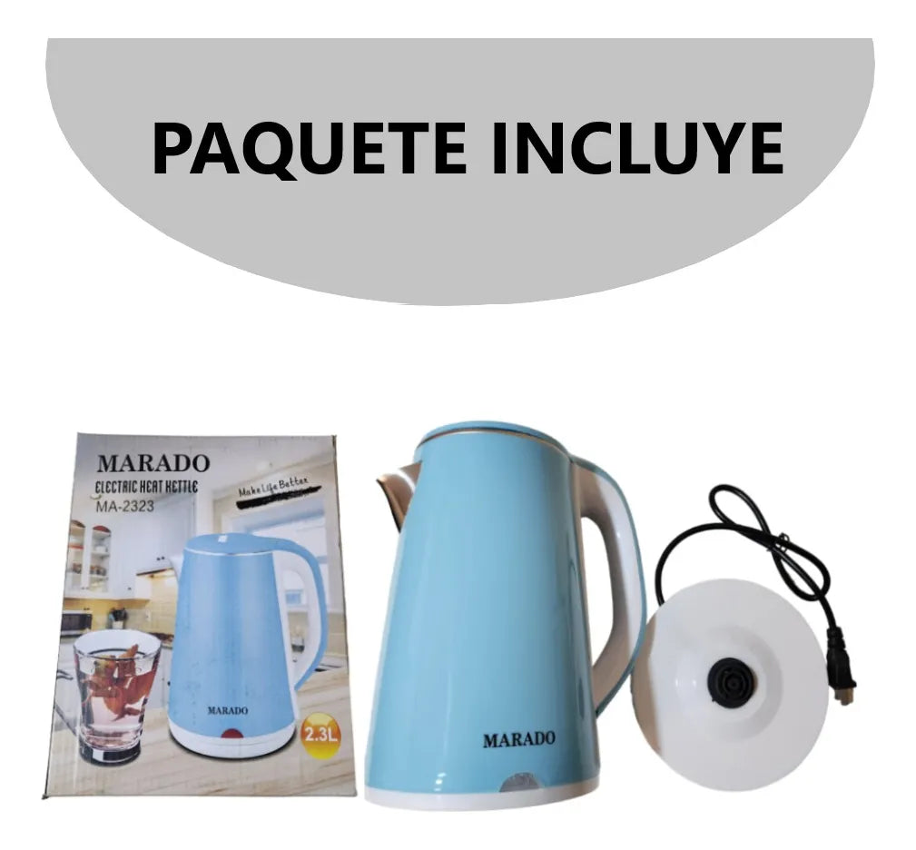 Hervidor eléctrico 2.3 Litros