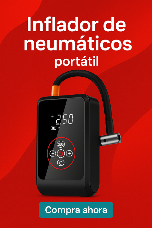 Inflador de Neumáticos Portátil