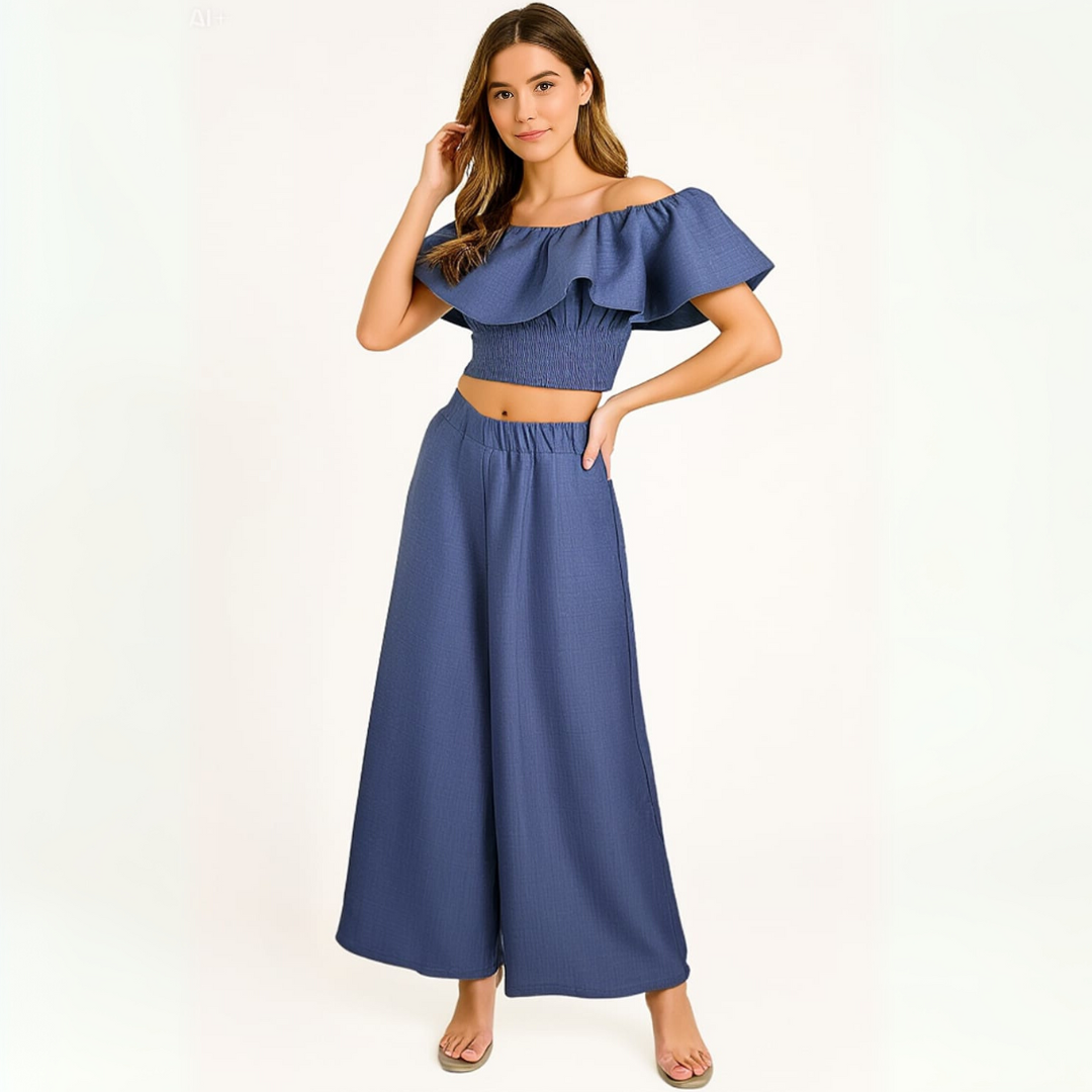 Conjunto Doble Pieza Femenino – Elegancia y Comodidad