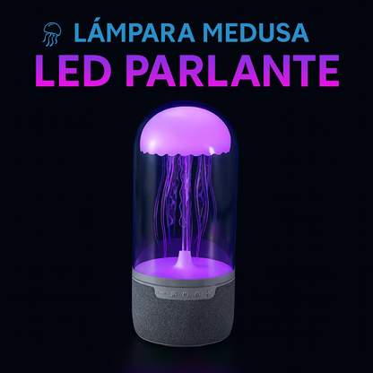 Lámpara Medusa LED con Altavoz Bluetooth