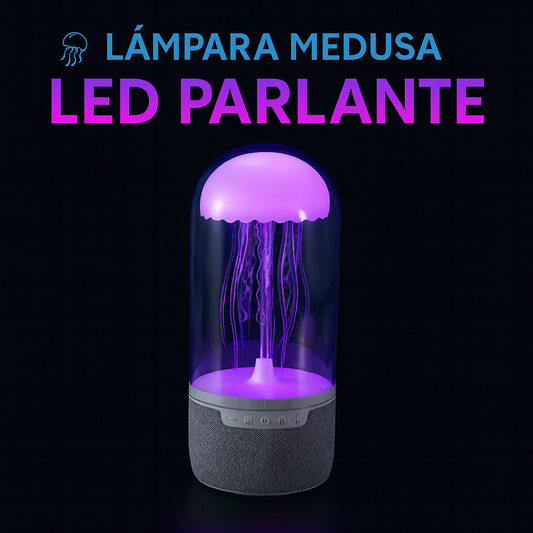 Lámpara Medusa LED con Altavoz Bluetooth