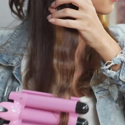 Rizador de Pelo de 3 Barriles
