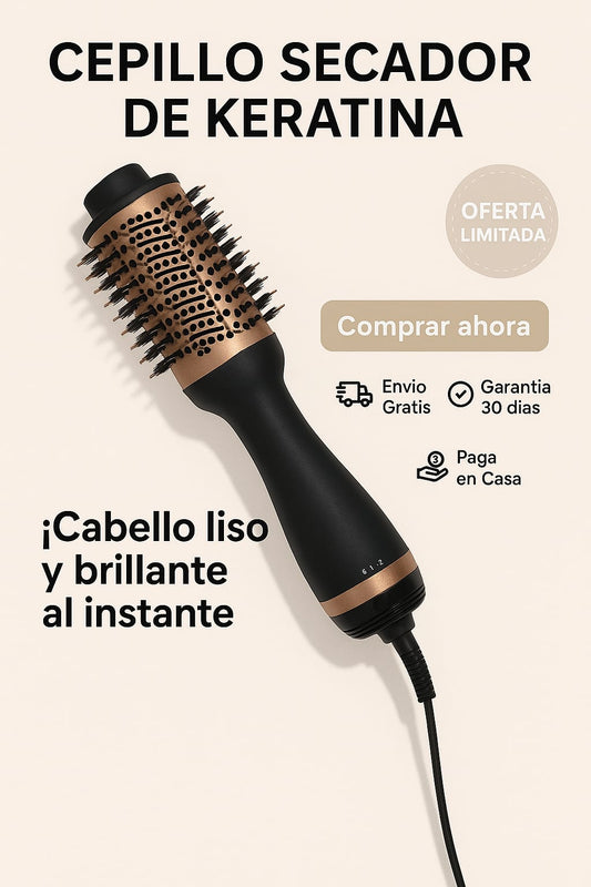 Cepillo Secador de Keratina