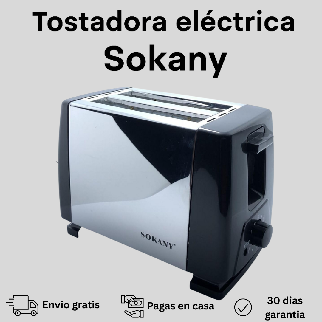 Tostadora eléctrica Sokany